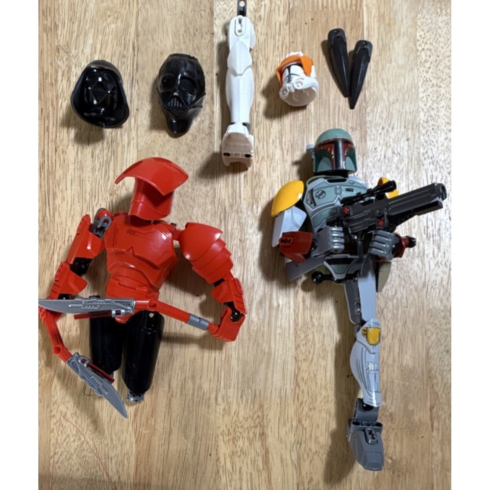 LEGO Star Wars Buildable figures parts lot